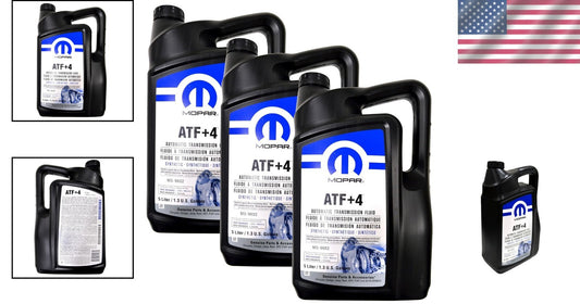 ATF+4 Synthetic Automatic Transmission Fluid 5L - 3 Pack for Optimal Performance