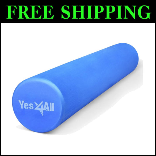 Versatile 36-Inch Foam Roller for Fitness & Recovery - Ideal for Yoga & Pilates