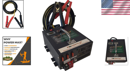 Adjustable 100 Amp 12V Power Supply & Charger for RVs, Boats, and Off-Grid Needs