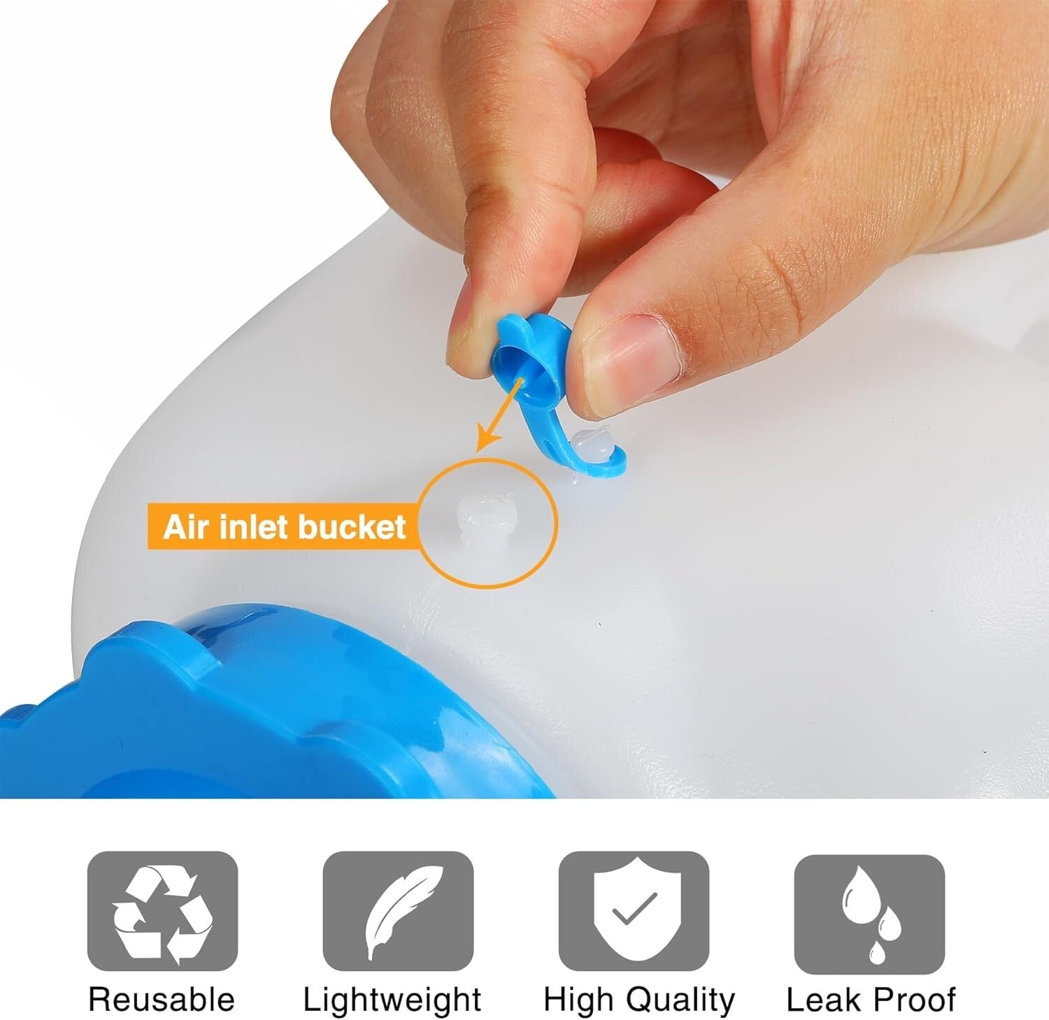 5-Gallon Portable Water Container with Spigot: Perfect for Camping & Emergencies