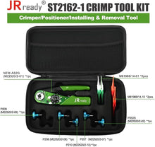 Load image into Gallery viewer, Ergonomic Hand-Powered Crimp Tool Kit with 5 Positioners for MIL-Standard Use