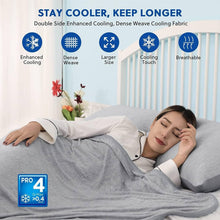 Load image into Gallery viewer, Ultra-Soft Cooling Blanket for Camping &amp; Travel - Easy Care &amp; Lightweight