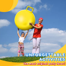 Load image into Gallery viewer, 6-Piece Inflatable Hopper Ball Set - 32 Inch Bouncing Balls with Handles