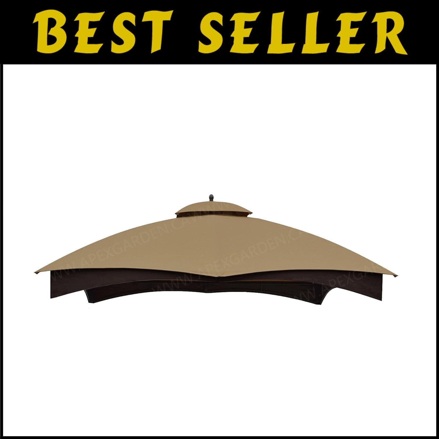 Water-Resistant and UV-Protected Canopy for Lowe's Allen Roth Gazebo 10x12