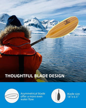 Load image into Gallery viewer, Premium 90.5in Aluminum Alloy Kayak Paddle with Leash &amp; Drip Rings