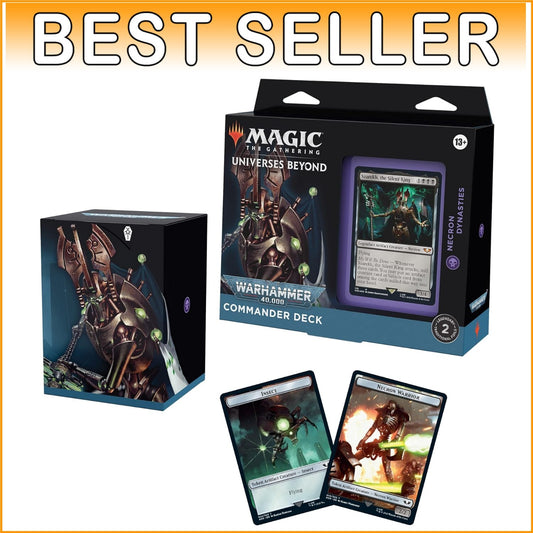 Necron Dynasties Commander Deck - Magic: The Gathering Meets Warhammer 40,000