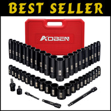 Load image into Gallery viewer, Comprehensive 49-Piece Socket Set: 3/8-Inch Drive with Extensions &amp; Adaptors