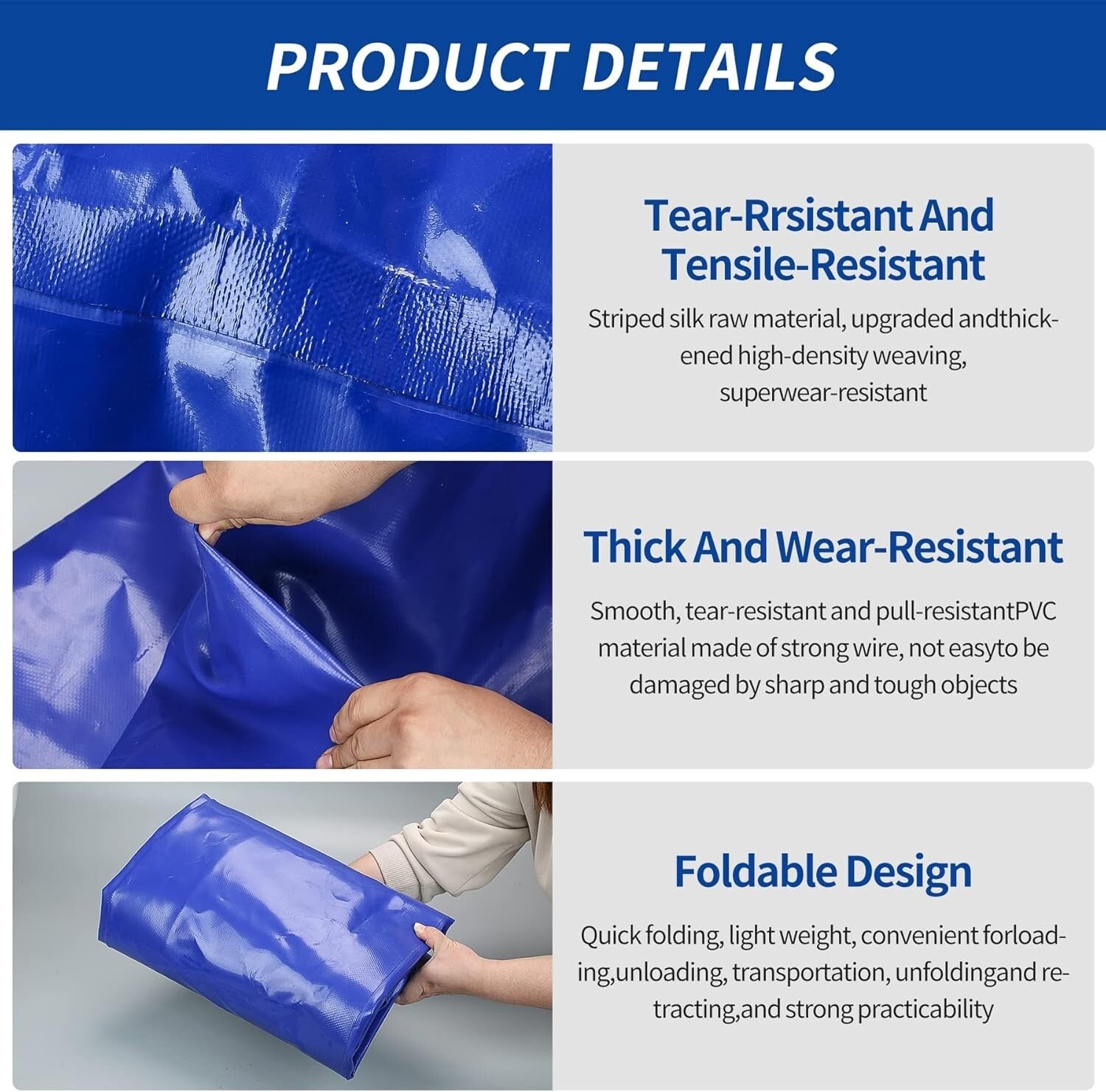 Foldable 528 Gallon Water Bladder Tank - Portable & Durable Storage Solution