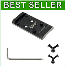 Load image into Gallery viewer, Ultra Lightweight CNC Machined Titanium Adapter for Glock 17/19 MOS Models