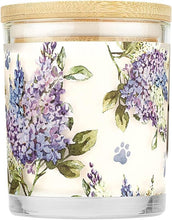 Load image into Gallery viewer, Scented Soy Candles for Pet Lovers - 2 Pack Lilac Garden Odor Eliminator