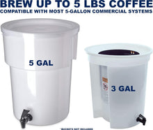 Load image into Gallery viewer, 50 Non-Woven Cold Brew Filters - Seamless &amp; Thick for Commercial Coffee Brewing