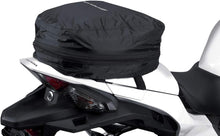 Load image into Gallery viewer, Black Commuter Sport Motorcycle Tail Bag – Waterproof with Reflective Accents