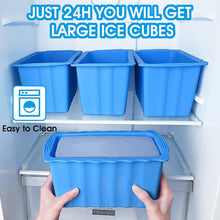Load image into Gallery viewer, Reusable 4PC Silicone Ice Molds - Durable &amp; Easy Release for Maximum Cooling