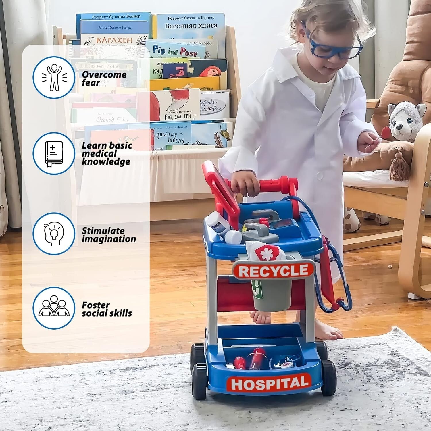 Durable & Safe Kids Doctor Playset: Perfect Gift for Young Imaginative Minds