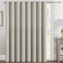 Load image into Gallery viewer, Thermal Insulated Blackout Curtains 100"W x 96"L - Elegant Room Divider Solution