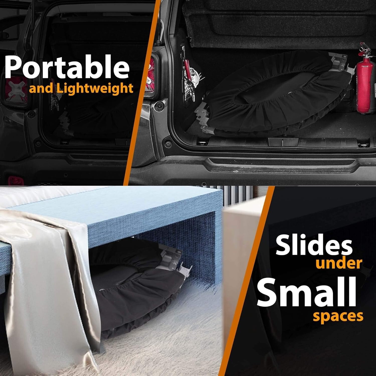 Adjustable Handle Foldable Mini Trampoline - Outdoor/Indoor Fitness Equipment