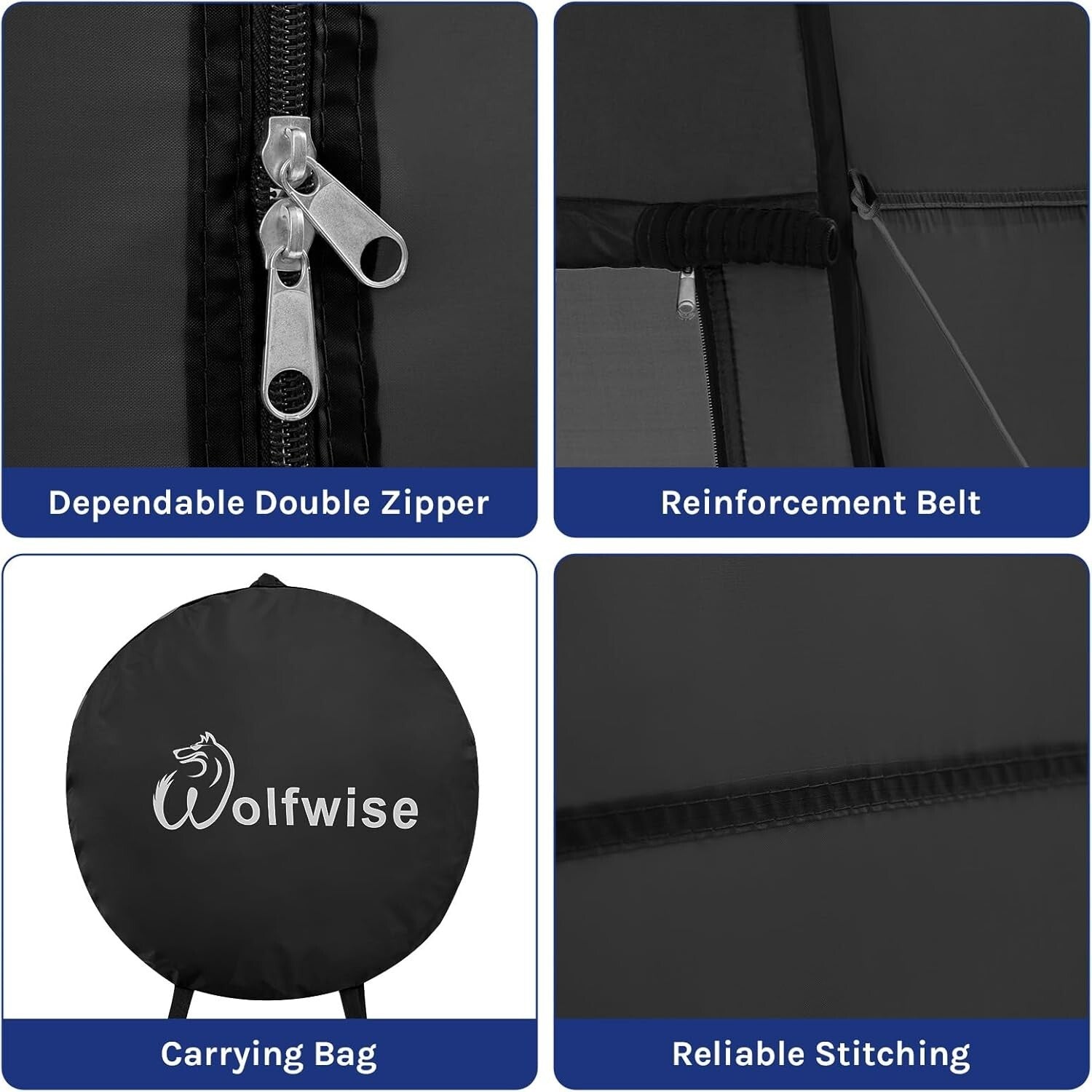 Spacious Pop-Up Changing Tent: Water-Repellent Privacy Shelter for Outdoors