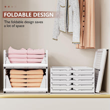 Load image into Gallery viewer, 5 Pack Stackable Closet Organizers - Multi-Functional Storage Bins for Any Room