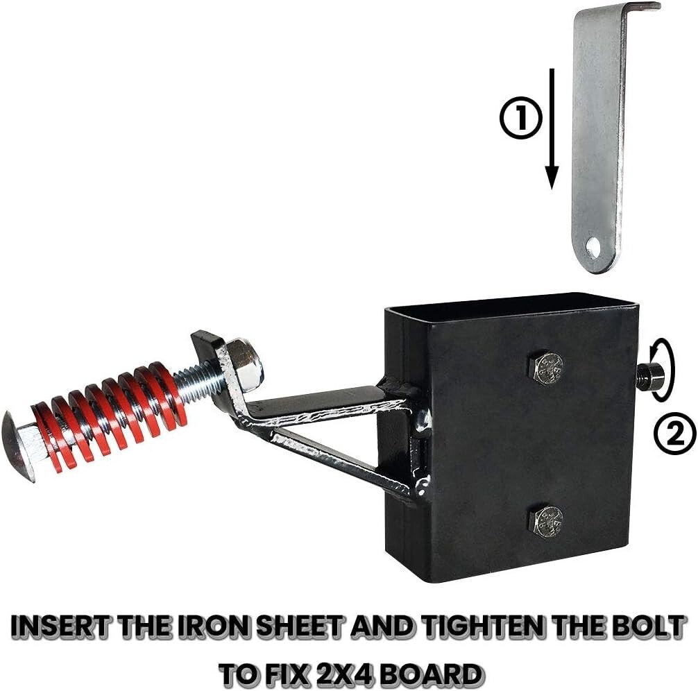 Durable Adjustable Target Stand - 2x4 Hanger with AR500 Steel Construction