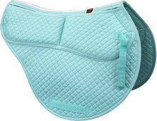 Load image into Gallery viewer, Contoured Saddle Pad with Adjustable Memory Foam for Custom Support - 22" Spine