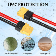 Load image into Gallery viewer, Premium XT60 10AWG Extension Cable – Male to Female, Ideal for RC and Solar Use