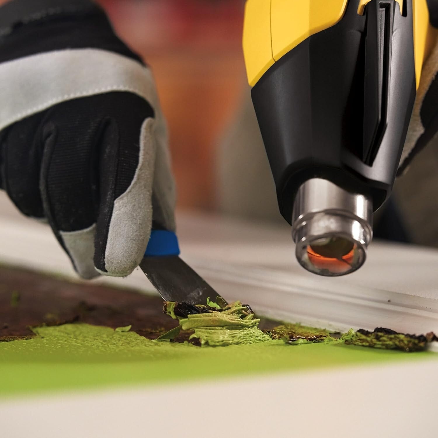 Precision Heat Gun with LCD Display & 2 Nozzles - Ideal for DIY Projects