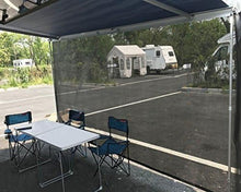 Load image into Gallery viewer, Versatile Sun Shade Screen for 14' RV Awnings - 7' x 13'3'', Easy Setup