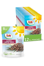 Load image into Gallery viewer, 8 Oz California Chopped Dates - Healthy Snack Pack, Gluten-Free &amp; Fiber-Packed