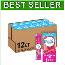 Load image into Gallery viewer, Portable Raspberry Ice On-the-Go Drink Mix - 120 Sugar-Free Packets, 5 Calories