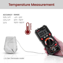 Load image into Gallery viewer, Automotive Digital Multimeter 6000 Counts: Measures Voltage, Current, Resistance
