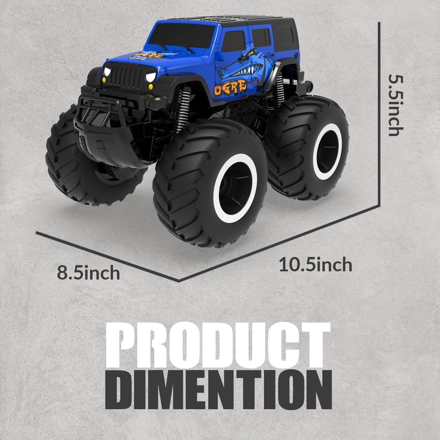 Amphibious Remote Control Car - All-Terrain Waterproof Monster Truck for Kids