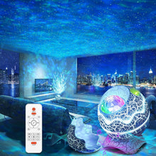Load image into Gallery viewer, Multicolor Galaxy Projector with Timer &amp; Bluetooth Speaker - Bedroom Essential