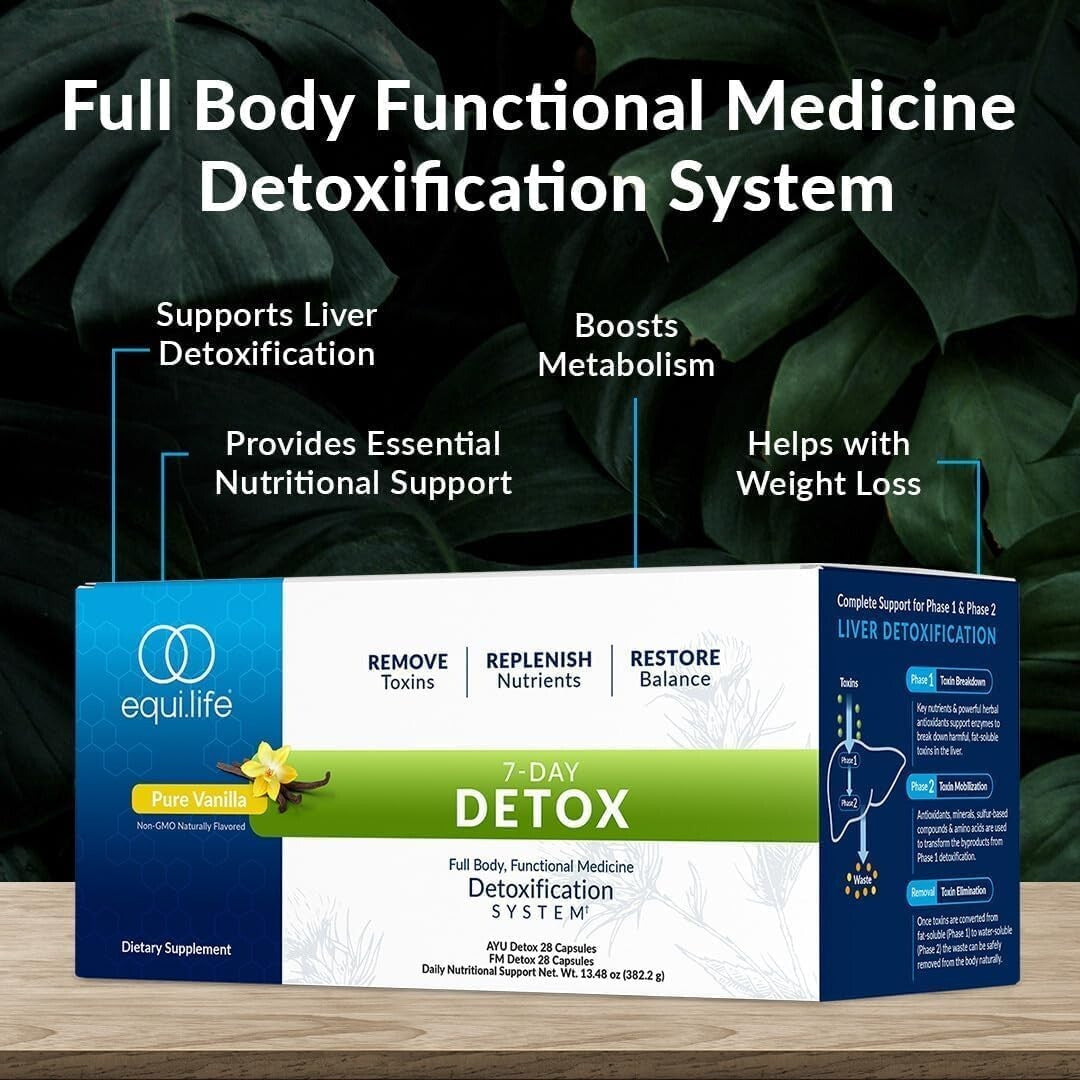 Full Body Detox with Vanilla Flavor - 14 Servings for Ultimate Wellness
