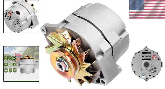 Reliable 105A Self-Exciting Alternator for Chevy - Easy Installation and Support