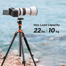 Load image into Gallery viewer, Lightweight 78-Inch Tripod with 360° Rotation - Perfect for Outdoor Photography