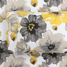 Load image into Gallery viewer, Soft Microfiber Floral Sheet Set - 6 Piece Queen Bedding in Chic Watercolors