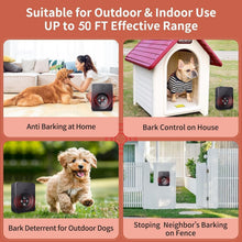 Load image into Gallery viewer, Durable USB Rechargeable Dog Barking Control Device - Indoor/Outdoor Use