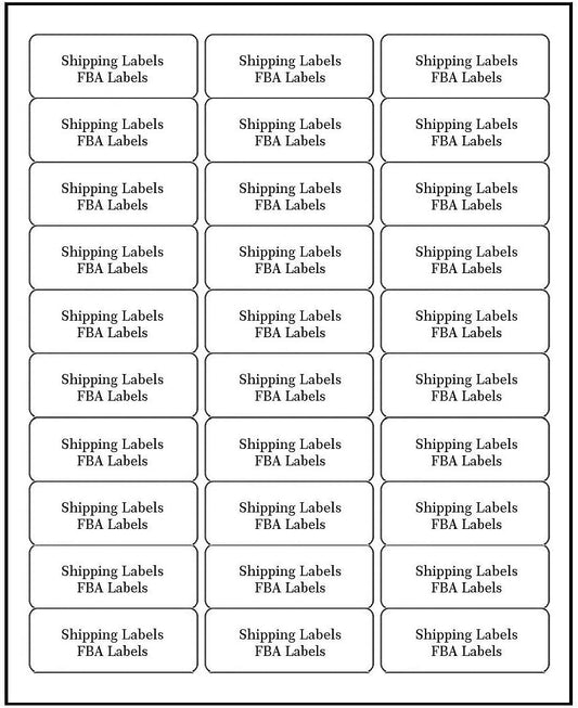 Polished Paper Address Labels, Pack of 15000, Ideal for Inkjet Printers