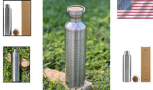 Load image into Gallery viewer, Eco-Friendly Grabovoi Water Activator Bottle - 34 oz Insulated Wellness Solution