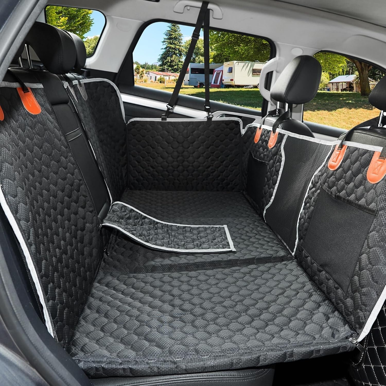 Universal Waterproof Dog Back Seat Cover for Cars & SUVs - Easy Clean & Comfort