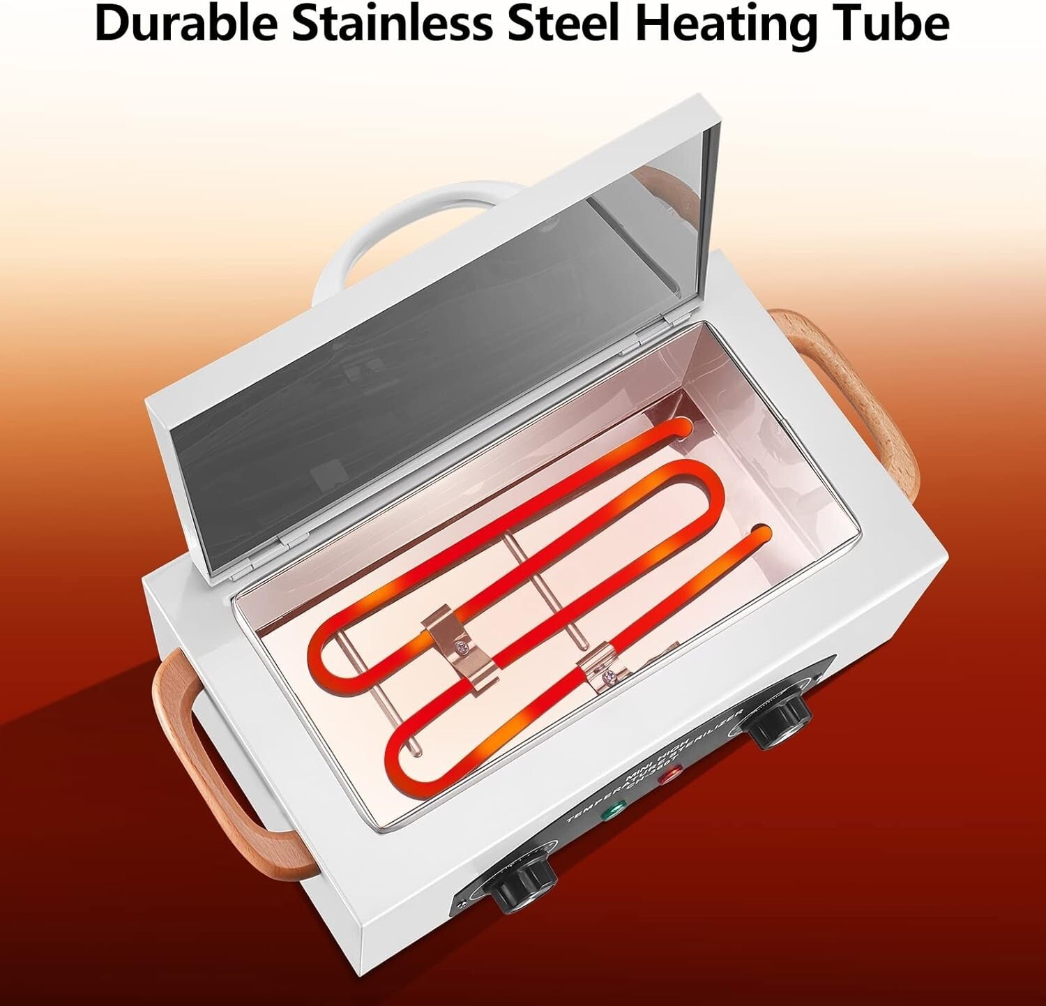 1.5L High-Temperature Sterilizer with Timer - Safe for Metal Tools and Salon Use