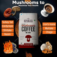 Load image into Gallery viewer, Nourish Your Mind with Organic Mushroom Coffee - 120 Servings of Superfoods