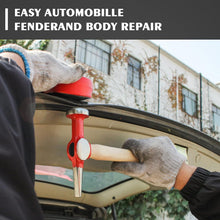 Load image into Gallery viewer, Portable 9-Piece Auto Body Repair Hammer &amp; Dolly Set - Sturdy Carbon Steel Tools