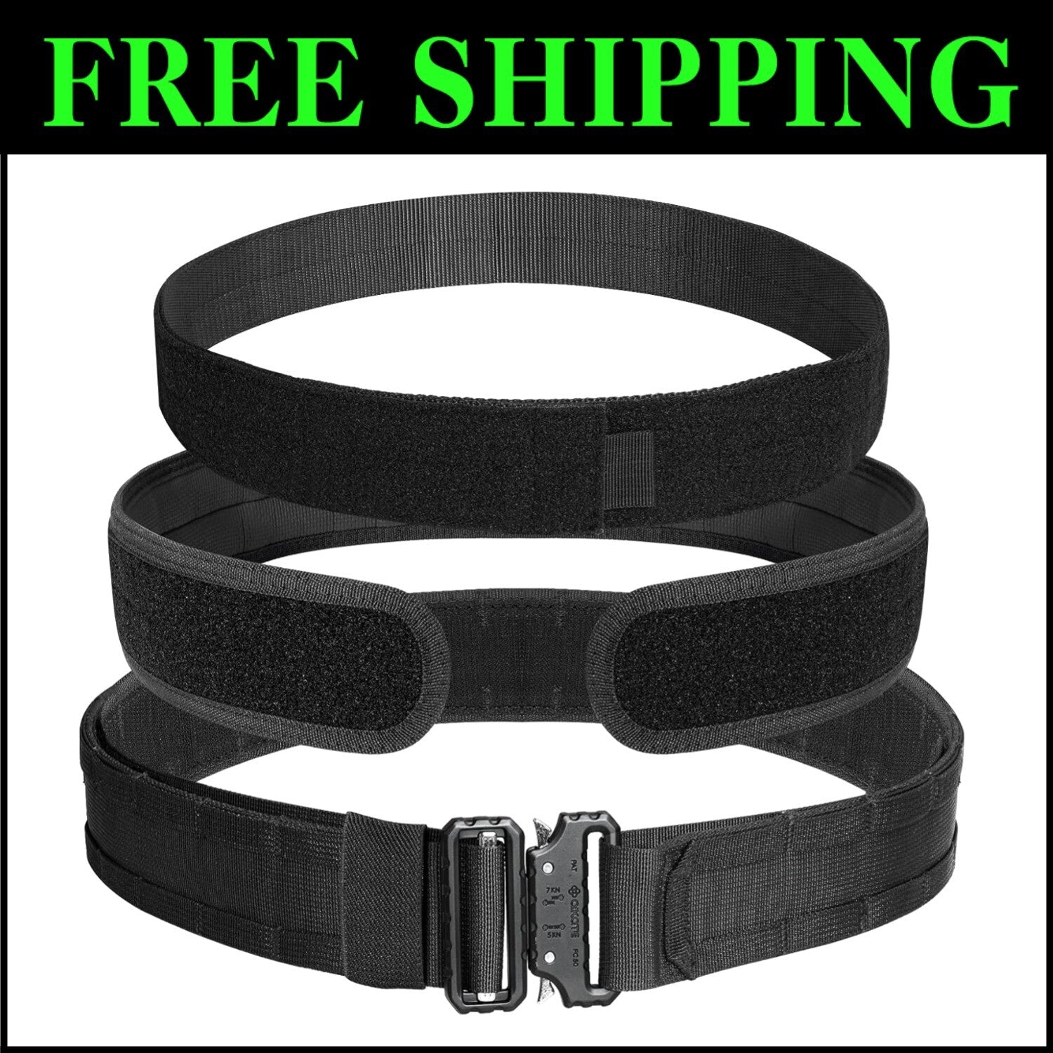 Adjustable Tactical Molle Combat Belt - Ultimate Gear Storage for Professionals