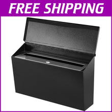 Load image into Gallery viewer, Contemporary Secure Wall Mount Mailbox - Large Capacity with Key Access