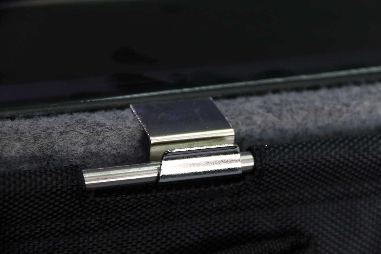 Elegant Gun Safe Door Organizer with 15 Pockets, Easy Installation, Black Finish