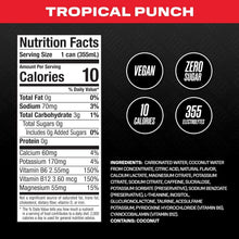Load image into Gallery viewer, 12-Pack PRIME Energy Tropical Punch - Hydrating Vegan Energy Drink with No Sugar