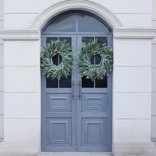 Load image into Gallery viewer, Vibrant 26-Inch Eucalyptus Wreath with White Accents for Porch and Windows