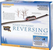 Load image into Gallery viewer, Versatile HO Scale Auto-Reversing Track System with Gray Roadbed and Power Pack