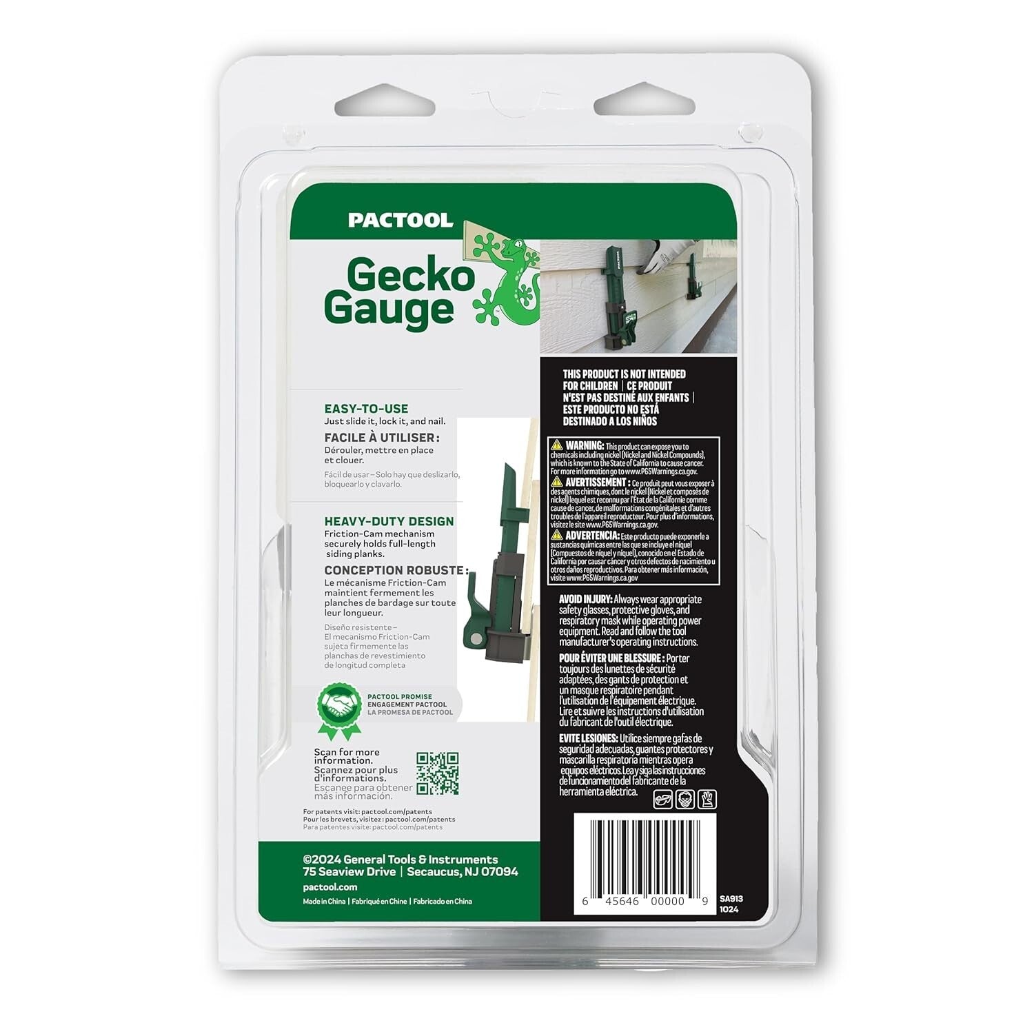 Durable Gecko Gauge for Hardie Fiber Cement & LP SmartSide – Perfect Siding Tool
